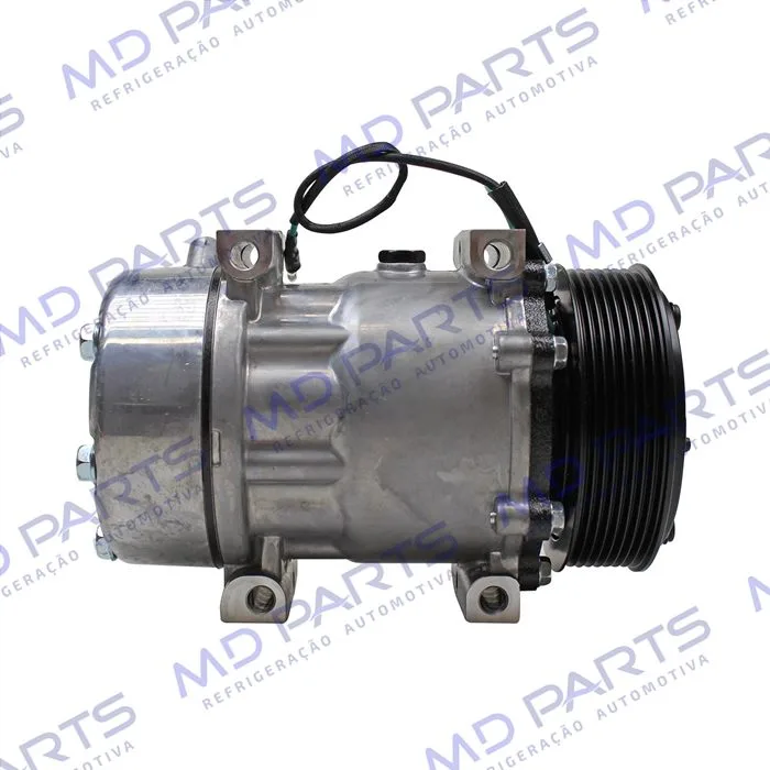 Compressor Modelo AA7H15AA 7980 Caminhão Scania >2007 - 24 Volts 8pk 119mm OEM: 1412263/ 1888034 — foto 5
