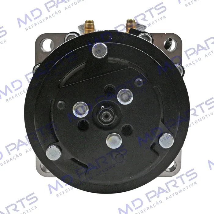 Compressor Modelo 5H09/SE505 8 Orelhas Máquina Caterpillar Mini Carregadeira 299D/ 242D3 - 12 Volts Polia 2A 125mm R134a OEM: 345-4547/ 509-3958 — foto 3