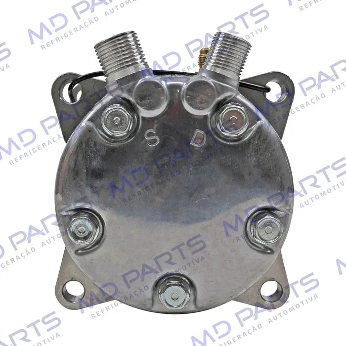 Compressor Modelo 5H09/SE505 8 Orelhas Máquina Caterpillar Mini Carregadeira 299D/ 242D3 - 12 Volts Polia 2A 125mm R134a OEM: 345-4547/ 509-3958 — foto 7