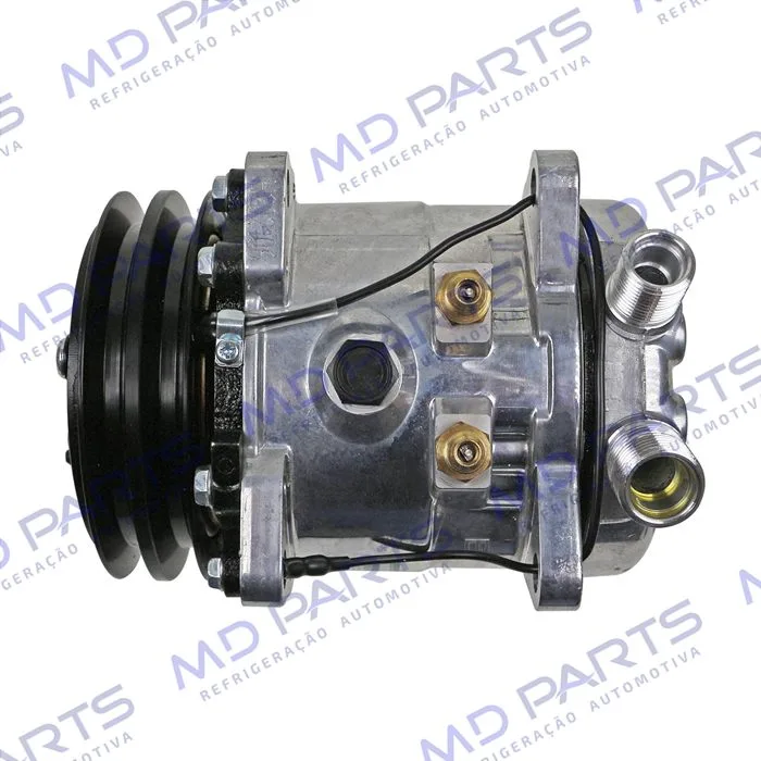 Compressor Modelo 5H09/SE505 8 Orelhas Máquina Caterpillar Mini Carregadeira 299D/ 242D3 - 12 Volts Polia 2A 125mm R134a OEM: 345-4547/ 509-3958 — foto 8
