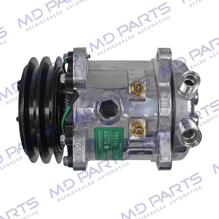 Compressor Modelo SE507 5H11 8 Orelhas - 24 Volts Polia 2A 125mm R134a — foto 6