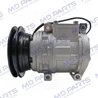 Compressor Modelo Denso 10PA15C Mitsubishi Pajero/ Montero 1988 Até 1994 - 12 Volts Polia Canal 1A 144mm