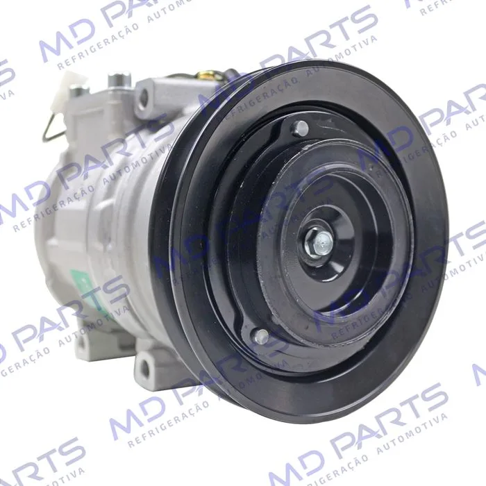 Compressor Modelo Denso 10PA15C Mitsubishi Pajero/ Montero 1988 Até 1994 - 12 Volts Polia Canal 1A 144mm — foto 6