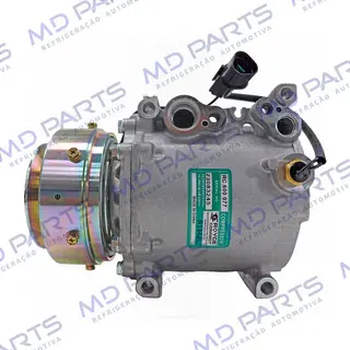 Compressor Mitsubishi Pajero Modelo Sport 4WD SE / MSC105C 1G 1997 Até 2004 3.0L / 3.5L - 12 Volts Polia Canal 1A 93mm