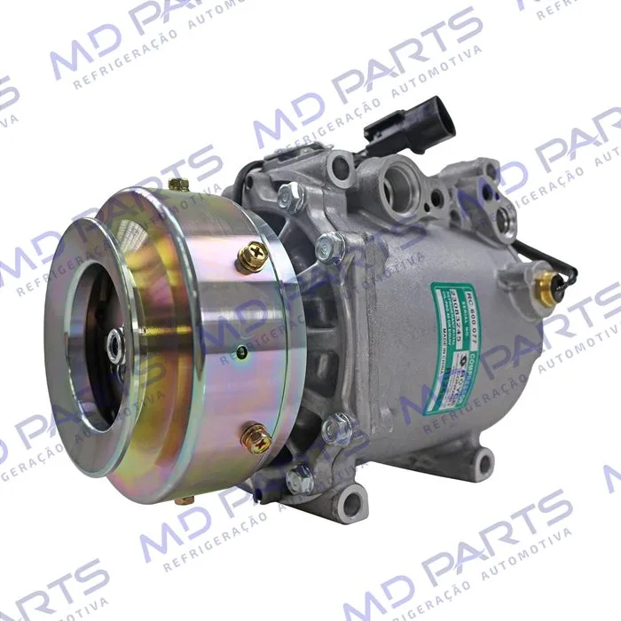 Compressor Mitsubishi Pajero Modelo Sport 4WD SE / MSC105C 1G 1997 Até 2004 3.0L / 3.5L - 12 Volts Polia Canal 1A 93mm — foto 2