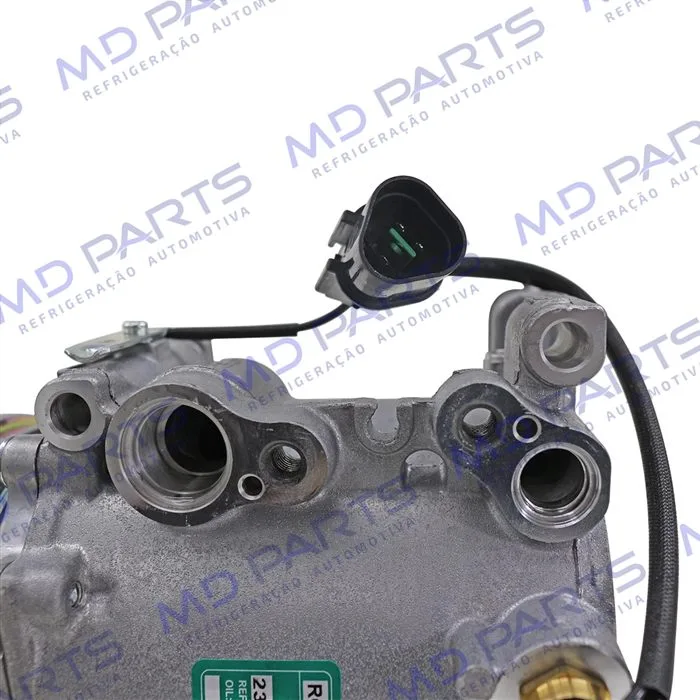 Compressor Mitsubishi Pajero Modelo Sport 4WD SE / MSC105C 1G 1997 Até 2004 3.0L / 3.5L - 12 Volts Polia Canal 1A 93mm — foto 7