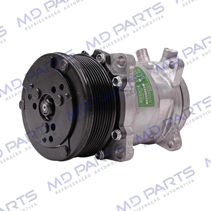Compressor Modelo AA5H14AA 8 Orelhas - 24 Volts Polia 8pk 121mm Universal R134a — foto 2