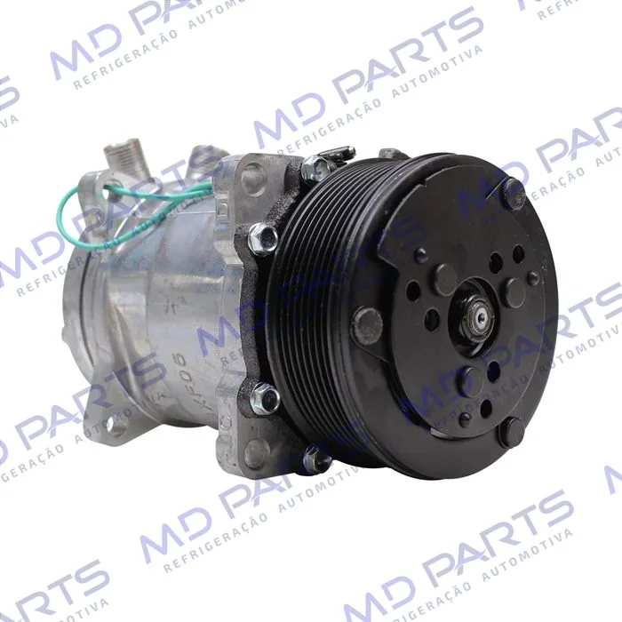 Compressor Modelo AA5H14AA 8 Orelhas - 24 Volts Polia 8pk 121mm Universal R134a — foto 4