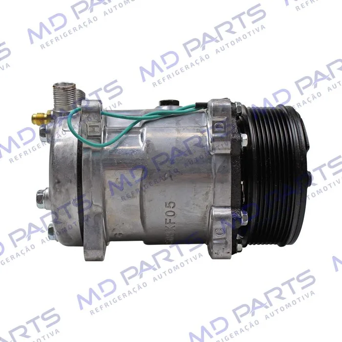 Compressor Modelo AA5H14AA 8 Orelhas - 24 Volts Polia 8pk 121mm Universal R134a — foto 5