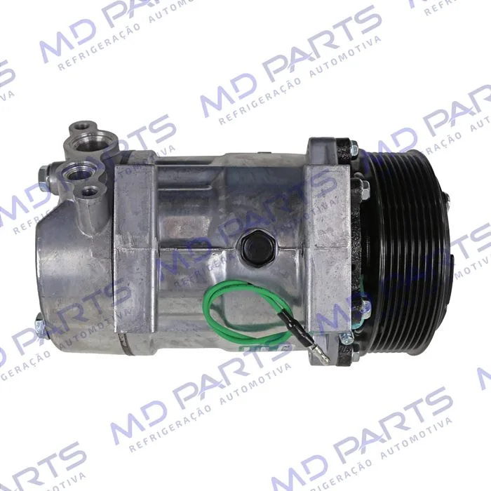 Compressor Modelo BB7H15BB 7980 Caminhão Scania >2007 - 24 Volts 8pk 119mm OEM: 1412263 — foto 6