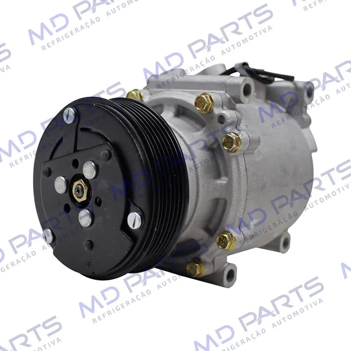 Compressor BBTRSA09BB Modelo 4984 Honda Civic 2001 Até 2006 - 12 Volts Polia 6pk 110mm — foto 2