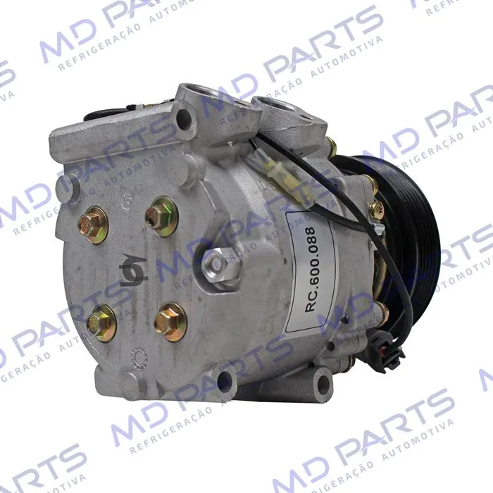 Compressor BBTRSA09BB Modelo 4984 Honda Civic 2001 Até 2006 - 12 Volts Polia 6pk 110mm — foto 6