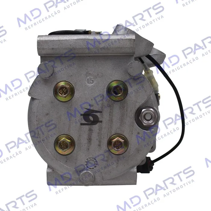 Compressor BBTRSA09BB Modelo 4984 Honda Civic 2001 Até 2006 - 12 Volts Polia 6pk 110mm — foto 7