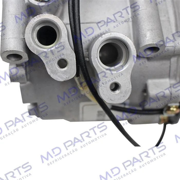 Compressor BBTRSA09BB Modelo 4984 Honda Civic 2001 Até 2006 - 12 Volts Polia 6pk 110mm — foto 8