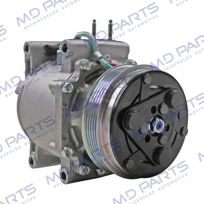 Compressor Modelo TRSA09 Honda Fit 2004 Até 2007 - 12 Volts Polia 5pk 110mm — foto 4
