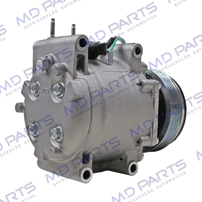 Compressor Modelo TRSA09 Honda Fit 2004 Até 2007 - 12 Volts Polia 5pk 110mm — foto 6