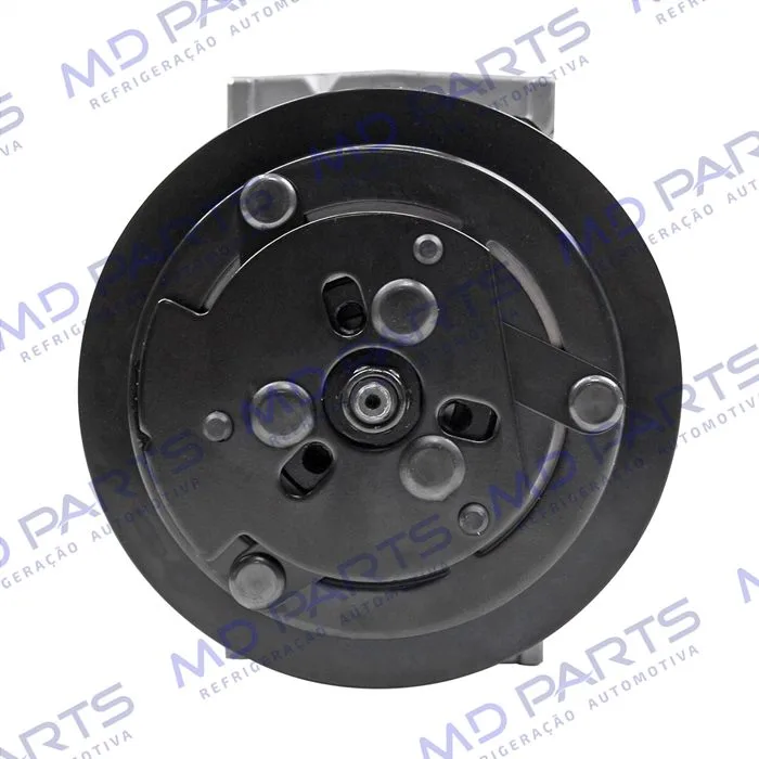 Compressor Modelo AA7H15AA Parafuso Passante Descarga e Sucção Traseira O´ring - 24 Volts Polia 2A 132mm — foto 3