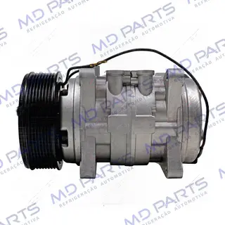 Compressor Modelo 10P15 8 Orelhas Caminhão Ford Cargo Maxion / Volkswagen Titan 18310/31260 18 Toneladas - 24 Volts Polia 8pk 120mm OEM: 2T0820803