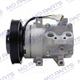 Compressor Modelo Visteon HS15 Ford Fiesta / EcoSport 1.6 - 12 Volts Polia 6pk 143mm