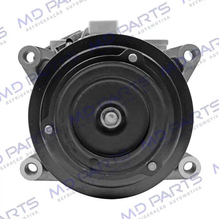 Compressor 10PA15 Modelo 6P148 8 Orelhas Volkswagen Santana - 12 Volts Polia 6pk 125mm — foto 3