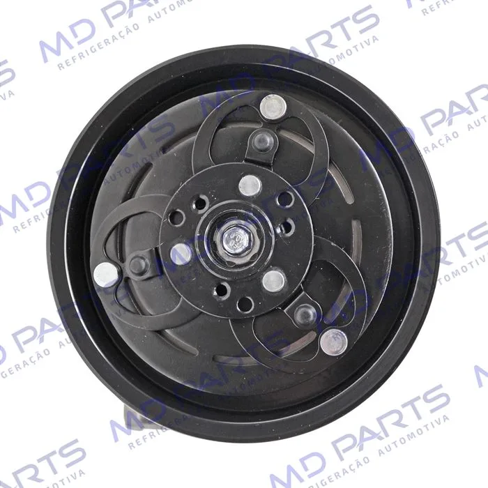 Compressor Zexel Nissan Frontier / X-Terra Motor 2.8 Até 2007 - 12 Volts Polia 6pk 143mm — foto 3