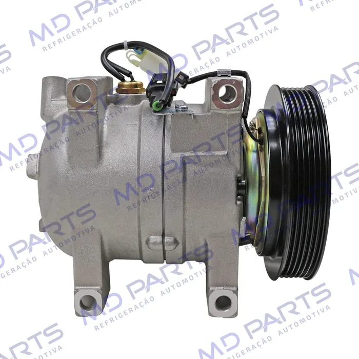 Compressor Zexel Nissan Frontier / X-Terra Motor 2.8 Até 2007 - 12 Volts Polia 6pk 143mm — foto 5