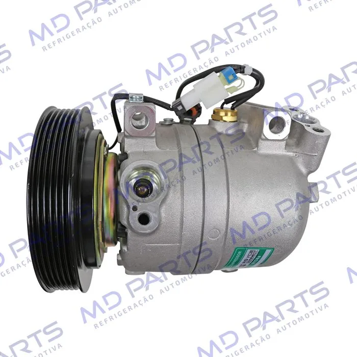 Compressor Zexel Nissan Frontier / X-Terra Motor 2.8 Até 2007 - 12 Volts Polia 6pk 143mm — foto 10