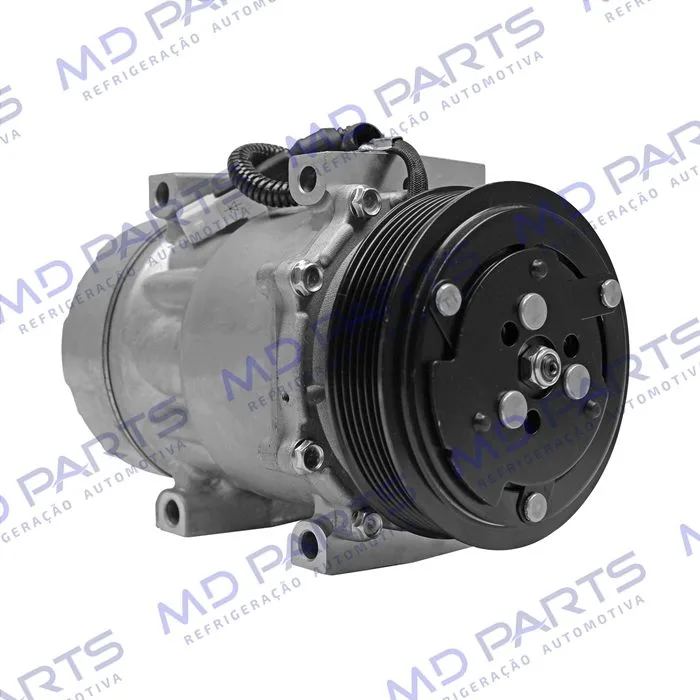 Compressor Sanden SD7V16 Citroën Picasso 2.0 2003> - 12 Volts Polia 6pk 123mm OEM: 6453KT / 1267 — foto 4