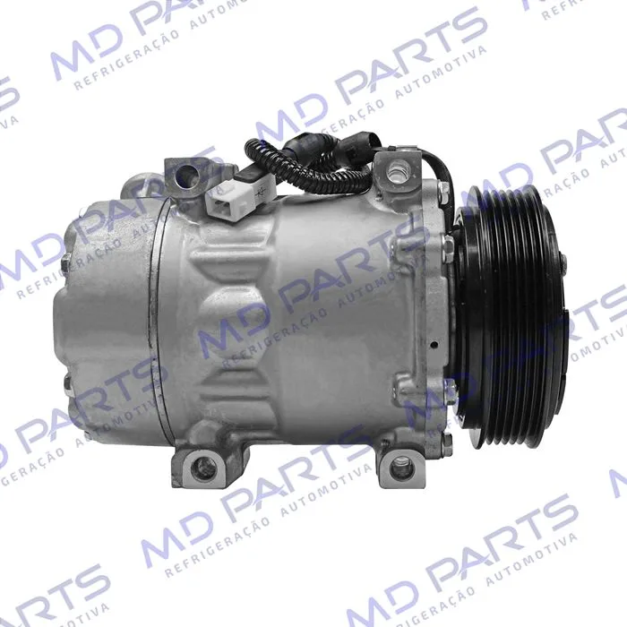 Compressor Sanden SD7V16 Citroën Picasso 2.0 2003> - 12 Volts Polia 6pk 123mm OEM: 6453KT / 1267 — foto 5