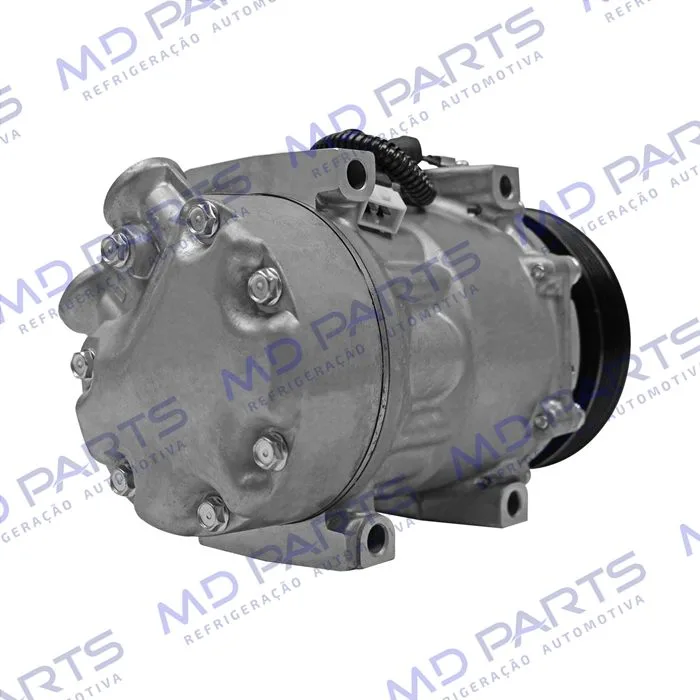 Compressor Sanden SD7V16 Citroën Picasso 2.0 2003> - 12 Volts Polia 6pk 123mm OEM: 6453KT / 1267 — foto 6