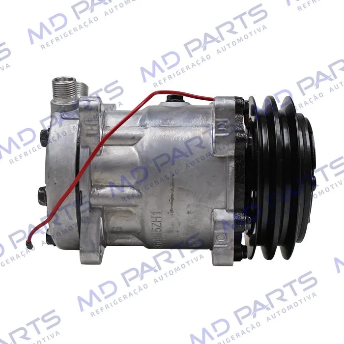 Compressor SANDEN AA7H15AA Original 4664 Trator Uniport 2011> 8 Orelhas - 12 Volts Polia 2A 132mm OEM: 6218551 — foto 5