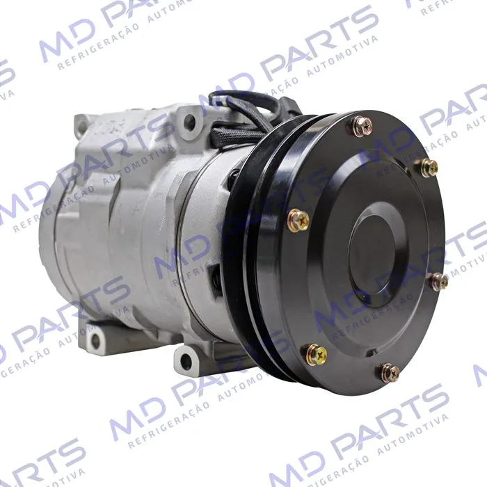 Compressor Modelo Denso 10S17C Máquina Caterpillar 310/320-BL - 24 Volts Polia Canal 1A 135mm OEM: 245-7781/ 176-1895/ 201-3837 — foto 4