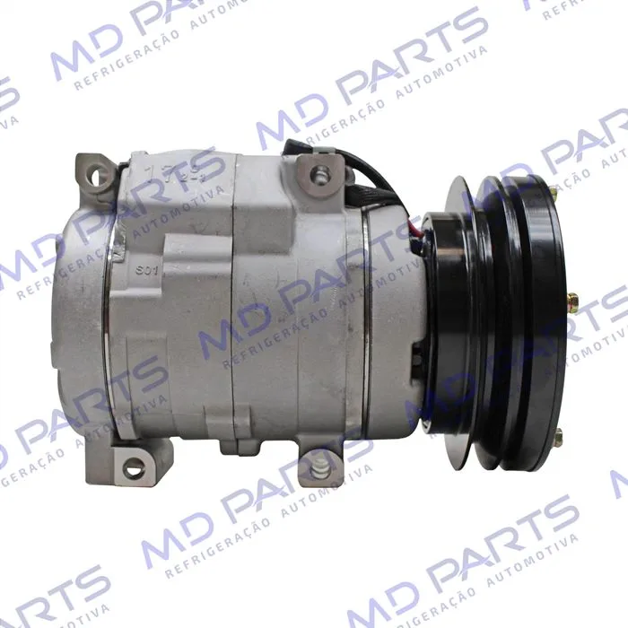 Compressor Modelo Denso 10S17C Máquina Caterpillar 310/320-BL - 24 Volts Polia Canal 1A 135mm OEM: 245-7781/ 176-1895/ 201-3837 — foto 5