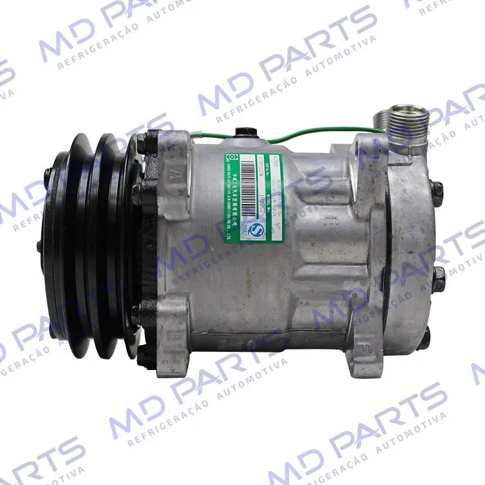 Compressor SANDEN Original 4741 AA7H15AA 8 Orelhas 200cc - 24 Volts Polia 2A 125mm