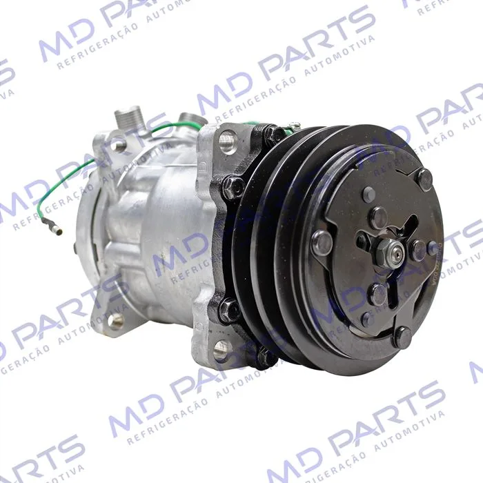 Compressor SANDEN Original 4741 AA7H15AA 8 Orelhas 200cc - 24 Volts Polia 2A 125mm — foto 4