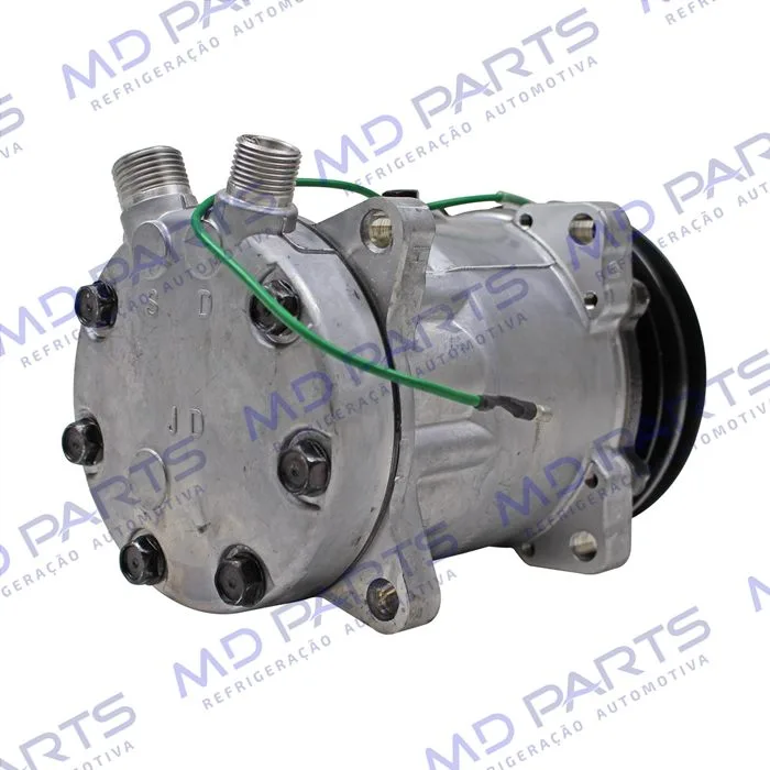 Compressor SANDEN Original 4741 AA7H15AA 8 Orelhas 200cc - 24 Volts Polia 2A 125mm — foto 6