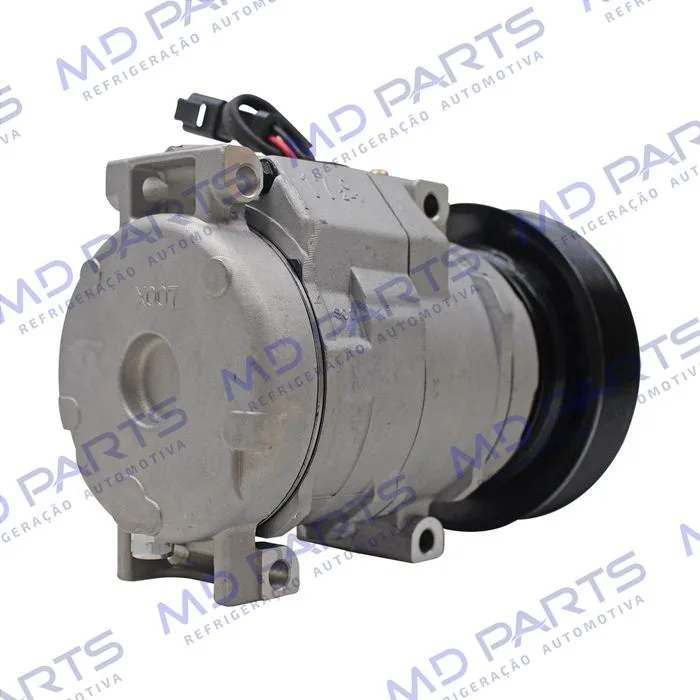 Compressor Modelo Denso 10S17C Máquina Caterpillar 336D/330CL - 24 Volts Polia 8pk 145mm - OEM: 305-0324/ 305-0325/ 259-7243/ 245-7779 — foto 6