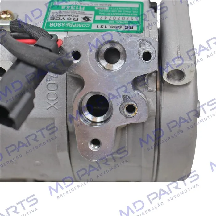 Compressor Modelo Denso 10S17C Máquina Caterpillar 336D/330CL - 24 Volts Polia 8pk 145mm - OEM: 305-0324/ 305-0325/ 259-7243/ 245-7779 — foto 8