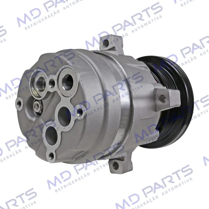Compressor Modelo V5 Chevrolet Omega 2.2 4c. 1995 Até 1998 R134a - 12 Volts Polia 6pk 106mm OEM:1135143 — foto 6