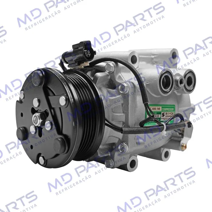 Compressor Ford Focus 2007> Motor Duratec - 12 Volts Polia 6pk 95mm — foto 2