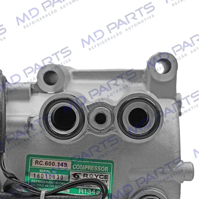 Compressor Ford Focus 2007> Motor Duratec - 12 Volts Polia 6pk 95mm — foto 8