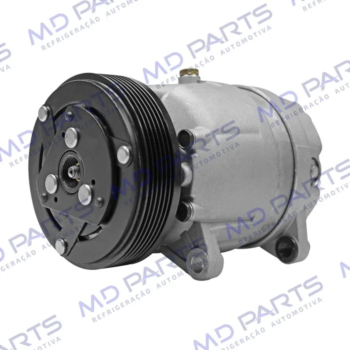 Compressor Modelo Harrison V5 Volkswagen Polo / Golf Até 1998 - 12 Volts Polia 6pk 130mm — foto 2