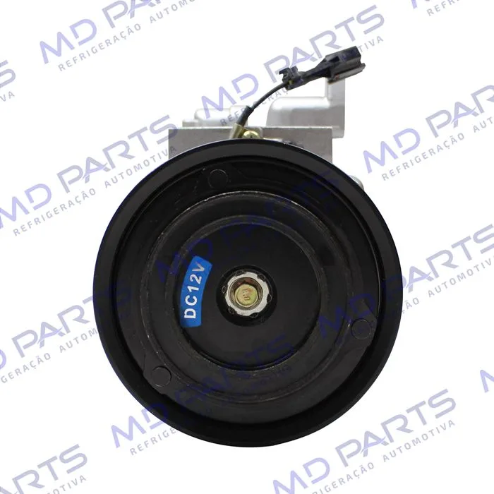 Compressor Modelo Halla Hyundai Santa Fé 2.4 8 Válvulas 2001 Até 2009 - 12 Volts Polia 5pk 123mm — foto 3