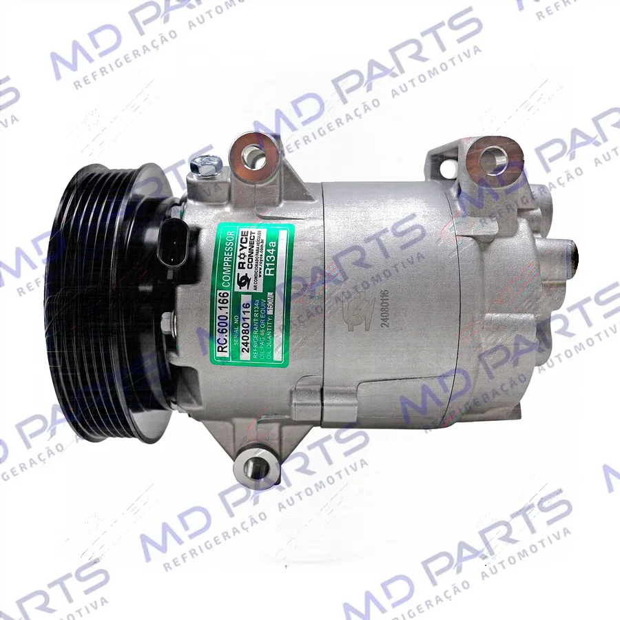Compressor Renault Megane 1.6/ Megane Grand Tour 1.6 2007>/ Scenic 1.6 - 12 Volts Polia 6pk OEM: 8200940837