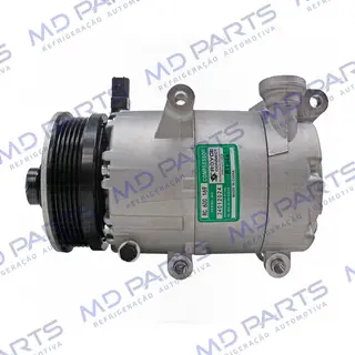 Compressor Ford Focus 2008> Motor Sigma / Volvo C30 - 12 Volts Polia 5pk 116mm
