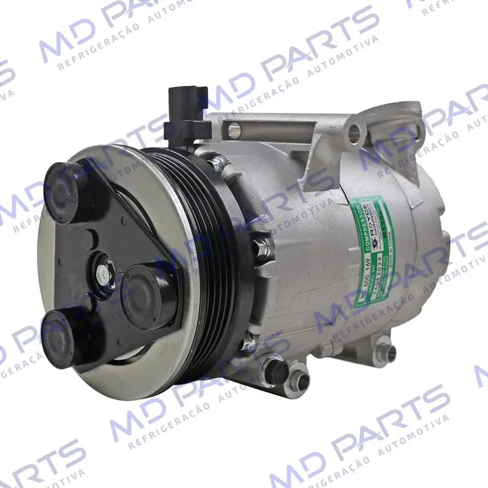 Compressor Ford Focus 2008> Motor Sigma / Volvo C30 - 12 Volts Polia 5pk 116mm — foto 2