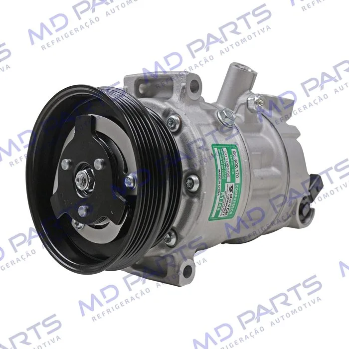Compressor Modelo Sanden Polia Dupla Volkswagen Jetta 2.5 2006 Até 2010 - 12 Volts — foto 2