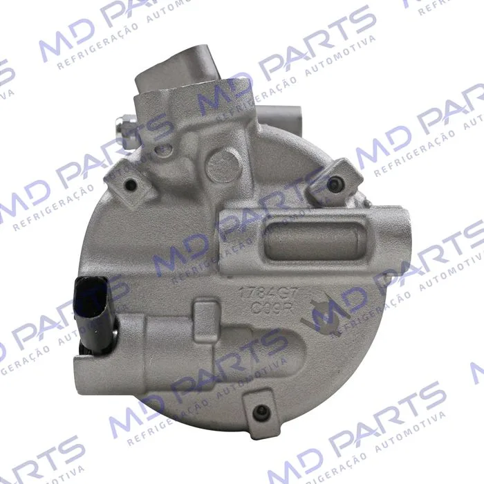 Compressor Modelo Sanden Polia Dupla Volkswagen Jetta 2.5 2006 Até 2010 - 12 Volts — foto 7