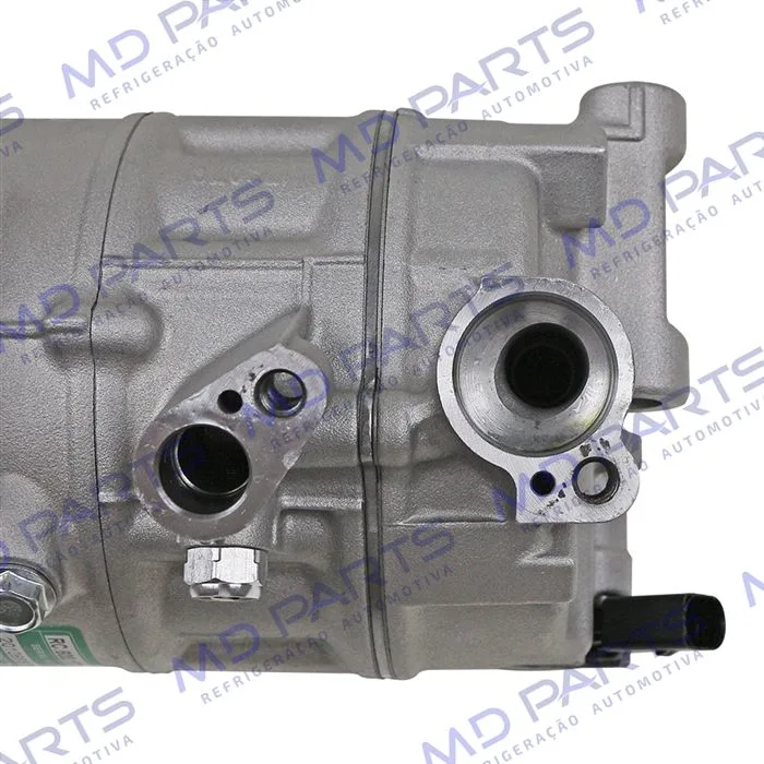 Compressor Modelo Sanden Polia Dupla Volkswagen Jetta 2.5 2006 Até 2010 - 12 Volts — foto 9
