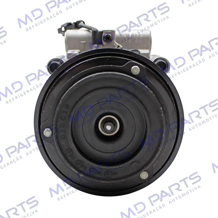 Compressor Modelo Halla HS18 Kia Sorento EX / LX V6 3.5L Mês 06 de 2002 a Mês 08 de 2006 - 12 Volts Polia 4pk 117mm — foto 3